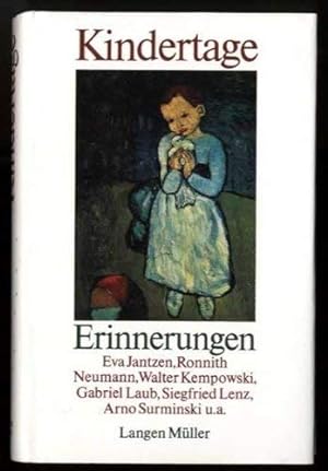 Seller image for Kindertage. Rosemarie Fiedler-Winter (Hrsg.) for sale by Antiquariat Buchhandel Daniel Viertel
