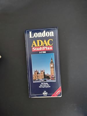 Bild des Verkufers fr London : mit U-Bahn-Plan ; mit Umgebungskarte. ADAC-CityPlan; Ein ADAC-Plan zum Verkauf von Antiquariat-Fischer - Preise inkl. MWST