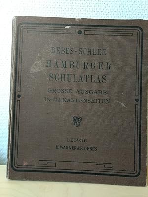 Hamburger Schulatlas, grosse Ausgabe. Bestehend aus Schlee, Hamburger Heimatatlas in 14 Kartensei...