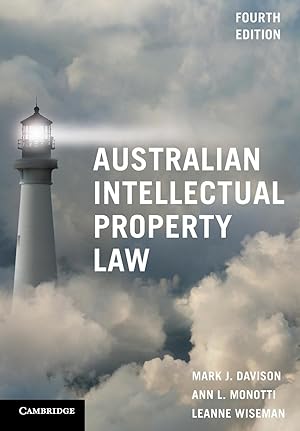 Seller image for Australian Intellectual Property Law for sale by moluna