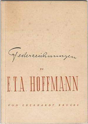 Bild des Verkufers fr Federzeichnungen zu E. T. A. Hoffmann zum Verkauf von Schrmann und Kiewning GbR