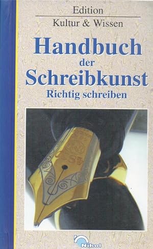 Seller image for Handbuch der Schreibkunst. for sale by Schrmann und Kiewning GbR