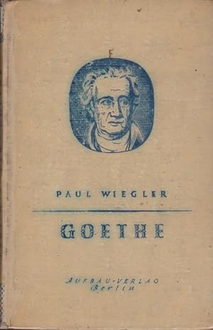 Imagen del vendedor de Johann Wolfgang Goethe. a la venta por Schrmann und Kiewning GbR