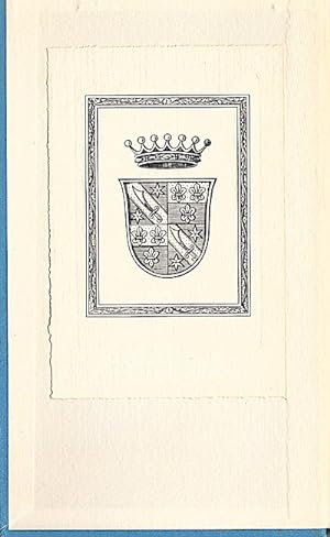Seller image for Exlibris Oberst I. GST. F. Koenig ; In : Mutter, ich danke dir : Gedichte / [Hrsg.]: Etta Reich for sale by Schrmann und Kiewning GbR