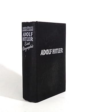 Imagen del vendedor de Adolf Hitler : Eine Biographie. Walter Grlitz ; Herbert A. Quint a la venta por Schrmann und Kiewning GbR