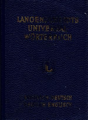 Bild des Verkufers fr Langenscheidts Universal Wrterbuch : Englisch, Teil: Teil 2., Deutsch-englisch zum Verkauf von Schrmann und Kiewning GbR