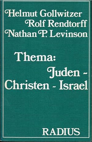 Immagine del venditore per Thema: Juden - Christen - Israel. Ein Gesprch. venduto da Schrmann und Kiewning GbR