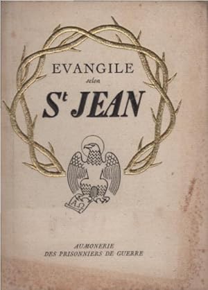 Imagen del vendedor de Evangile selon Saint-Jean / trad. du grec par M. Lepin,. ; ill. par H. Sjberg a la venta por Schrmann und Kiewning GbR