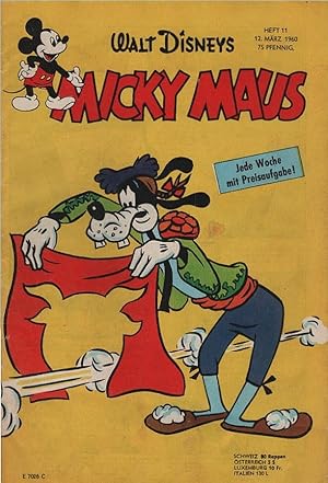 Micky Maus; Heft 11/ 1960 / hrsg. vom Ehapa-Verlag