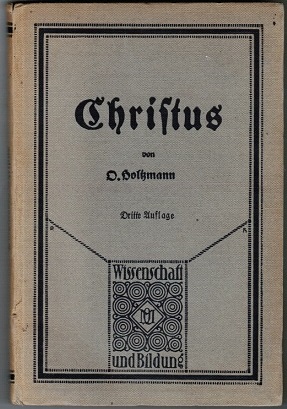 Imagen del vendedor de Christus (= Wissenschaft und Bildung 3) a la venta por Schrmann und Kiewning GbR