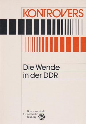 Bild des Verkufers fr Die Wende in der DDR (= Kontrovers). zum Verkauf von Schrmann und Kiewning GbR