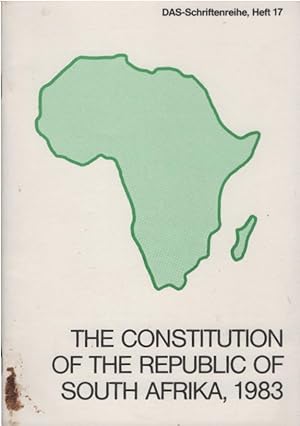 Seller image for The Constitution of the republic of south Afrika. / DAS-Schriftenreihe, Heft 17. Herausgeber: Deutsche Afrika-Stiftung. for sale by Schrmann und Kiewning GbR