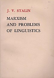 Bild des Verkufers fr Marxism And Problems Of Linguistics. zum Verkauf von Schrmann und Kiewning GbR