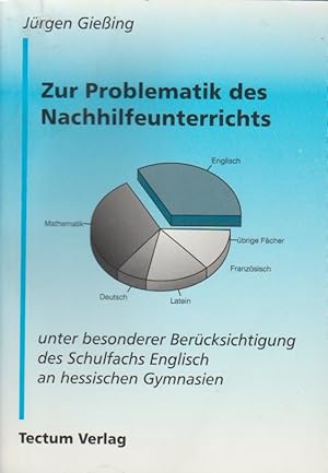 Bild des Verkufers fr Zur Problematik des Nachhilfeunterrichts unter besonderer Bercksichtigung des Schulfachs Englisch an hessischen Gymnasien. von zum Verkauf von Schrmann und Kiewning GbR