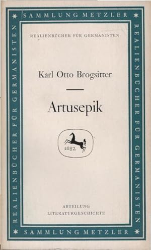 Bild des Verkufers fr Artusepik. Karl Otto Brogsitter / Sammlung Metzler ; 38 zum Verkauf von Schrmann und Kiewning GbR