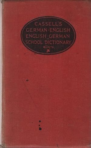 Bild des Verkufers fr The New Enlarged Cassell's German-Enlish English-German School Dictionary. zum Verkauf von Schrmann und Kiewning GbR