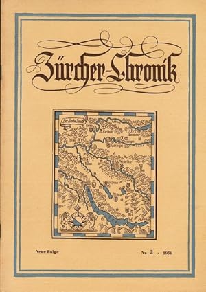 Bild des Verkufers fr Zrcher Chronik. Zeitschrift fr zrcherische Geschichte, Heimatkunde und Bildende Kunst. Nr.2/ 1956. zum Verkauf von Schrmann und Kiewning GbR