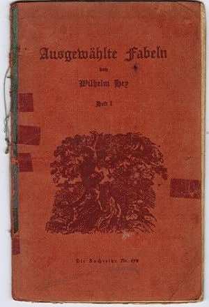 Imagen del vendedor de Ausgewhlte Fabeln (= Deutsche Jugendbcherei, Nr.172 a la venta por Schrmann und Kiewning GbR