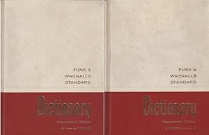 Funk and Wagnalls Standard Dictionary of the English Language : International Edition (Volume I+II).