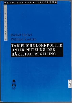 Bild des Verkufers fr Tarifliche Lohnpolitik unter Nutzung der Hrtefallregelung. Ergebnisse einer Untersuchung zur Praxis der ostdeutschen Metall- und Elektroindustrie (= Schriftenreihe der Otto Brenner Stiftung 67); Ergebnisse einer Untersuchung zur Praxis der ostdeutschen Metallindustrie und Elektroindustrie zum Verkauf von Schrmann und Kiewning GbR