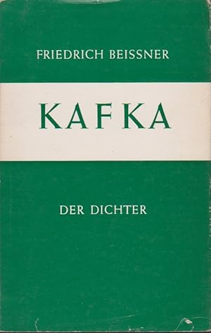 Imagen del vendedor de Kafka, der Dichter : Ein Vortrag. Friedrich Beissner a la venta por Schrmann und Kiewning GbR