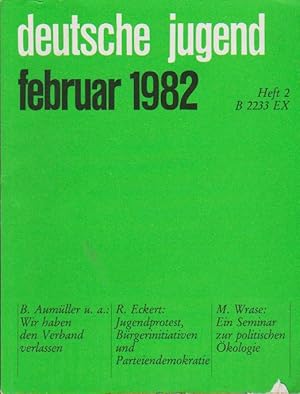 Seller image for Deutsche Jugend. Zeitschrift fr Jugendfragen und Jugendarbeit; 30 Jg., Heft 2, Februar 1982. for sale by Schrmann und Kiewning GbR