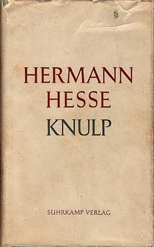 Bild des Verkufers fr Knulp : Drei Geschichten aus dem Leben Knulps / Hermann Hesse zum Verkauf von Schrmann und Kiewning GbR