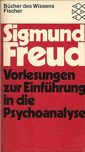Imagen del vendedor de Vorlesungen zur Einfhrung in die Psychoanalyse / Sigmund Freud a la venta por Schrmann und Kiewning GbR