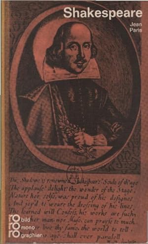 Bild des Verkufers fr William Shakespeare in Selbstzeugnissen und Bilddokumenten. Jean Paris.[Aus d. Franz. bertr. v. Oswalt v. Nostitz. Den dokumentar. u. bibliogr. Anh. bearb. Paul Raabe] / Rowohlts Monographien ; 2 zum Verkauf von Schrmann und Kiewning GbR