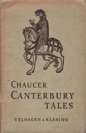 Bild des Verkufers fr Chaucer: Canterbury Tales : Retold. M. Sturt ; E. C. Oakden. Besorgt [von] Friedrich Khler / Velhagen & Klasings englische Lesebogen ; 5 zum Verkauf von Schrmann und Kiewning GbR