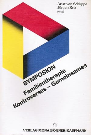 Bild des Verkufers fr Symposion Familientherapie, Kontroverses - Gemeinsames : ein Bericht des 1. Weinheimer Symposions fr Familientherapie vom 1. - 4.5.86 in Osnabrck. Arist von Schlippe ; Jrgen Kriz zum Verkauf von Schrmann und Kiewning GbR