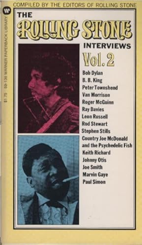 Imagen del vendedor de The Rolling Stone interviews / Vol. 2. / comp. by the ed. of Rolling Stone ; ed. and with an introd. by Ben Fong-Torres a la venta por Schrmann und Kiewning GbR