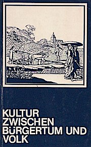 Immagine del venditore per Kultur zwischen Brgertum und Volk. [hrsg. von Jutta Held. Mit Beitr. von Wolfgang Alber .] / Argument / Sonderband ; AS 103 venduto da Schrmann und Kiewning GbR