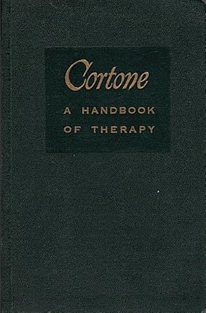 Seller image for Cortone : A Handbook of Therapy for sale by Schrmann und Kiewning GbR