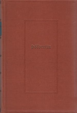 Seller image for Hlderlins Werke. Ausgew. u. mit e. biograph. Einl. versehen v. Will Vesper for sale by Schrmann und Kiewning GbR