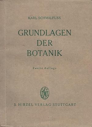 Grundlagen der Botanik.