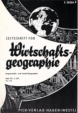 Seller image for Zeitschrift fr Wirtschaftsgeographie. Heft 2, 17. Jahrgang. / Herausgeber: Irmfried Siedentop for sale by Schrmann und Kiewning GbR