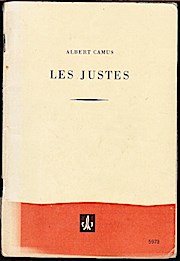 Seller image for Les Justes. Pice en cinq actes for sale by Schrmann und Kiewning GbR