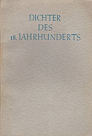 Bild des Verkufers fr Deutsche Gedichte; Heft 6 u. 24: Dichter des 18. Jahrhunderts. Hg. v. d. Deutschen Akademie Mnchen zum Verkauf von Schrmann und Kiewning GbR