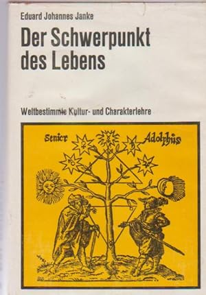 Seller image for Der Schwerpunkt des Lebens : Weltbestimmte Kultur- u. Charakterlehre. Eduard Johannes Janke for sale by Schrmann und Kiewning GbR
