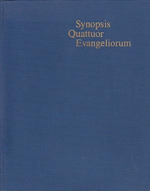Synopsis quattuor evangeliorum : [Griechische Synopse]. Locis parallelis evangeliorum apocryphoru...