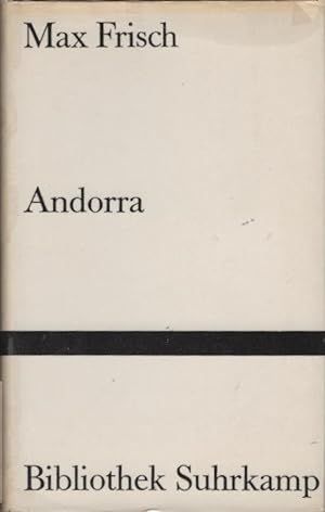 Imagen del vendedor de Andorra. Stck in zwlf Bildern / Bibliothek Suhrkamp; Bd. 101 a la venta por Schrmann und Kiewning GbR