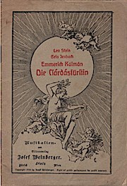 Seller image for Die Csrdsfrstin : [Textb.] ; Operette in 3 Akten. von Leo Stein ; Bela Jenbach. Musik von Emmerich Klmn for sale by Schrmann und Kiewning GbR