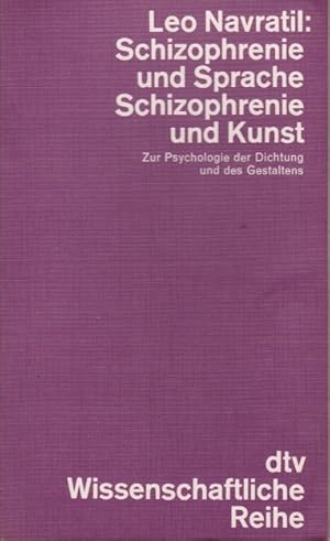 Bild des Verkufers fr Schizophrenie und Sprache, Schizophrenie und Kunst : zur Psychologie d. Dichtung u.d. Gestaltens. dtv ; 4267 : Wissenschaftl. Reihe zum Verkauf von Schrmann und Kiewning GbR