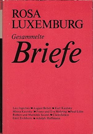 Bild des Verkufers fr Luxemburg, Rosa: Gesammelte Briefe, Teil: Bd. 1 zum Verkauf von Schrmann und Kiewning GbR