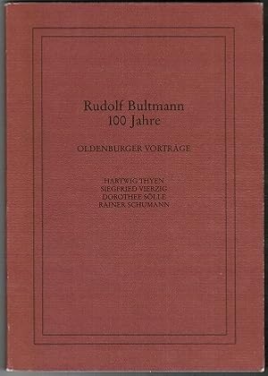 Image du vendeur pour Rudolf Bultmann 100 Jahre mis en vente par Schrmann und Kiewning GbR