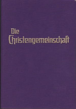 Seller image for Die Christengemeinschaft. Monatsschrift zur religisen Erneuerung. 61. Jg. 1989. for sale by Schrmann und Kiewning GbR