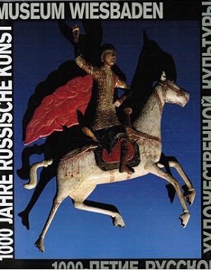 Seller image for 1000 Jahre Russische Kunst. Zur Erinnerung an die Taufe der Rus im Jahr 988. Hessisches Landesmueseum - Museum Wiesbaden, 21.11.1988 - 1989. for sale by Schrmann und Kiewning GbR