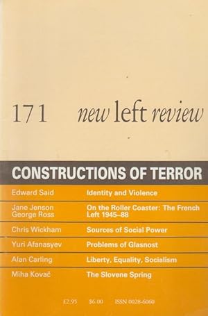 Bild des Verkufers fr New left review; Number 171, September/ October 1988. zum Verkauf von Schrmann und Kiewning GbR