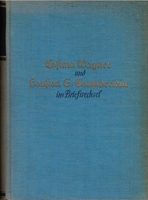 Immagine del venditore per Cosima Wagner und Houston Stewart Chamberlain im Briefwechsel 1888-1908. Hrsg. von Paul Pretzsch venduto da Schrmann und Kiewning GbR